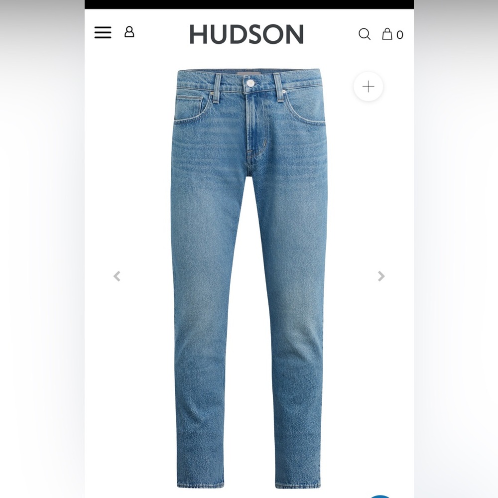 NWT-Hudson Byron Straight size 40